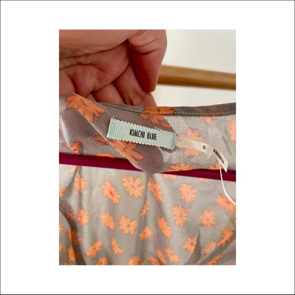 Kimch Blue blouse - size S - Picture 3 of 3